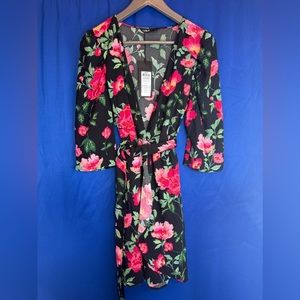 ONLY Flower Dress with Belt